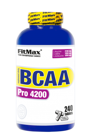 FitMax BCAA PRO 4200 (240 tablečių)